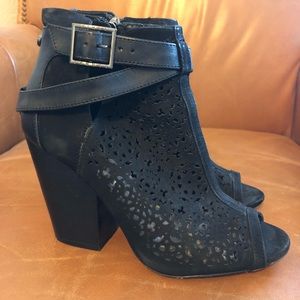 Vince Camuto Black Booties